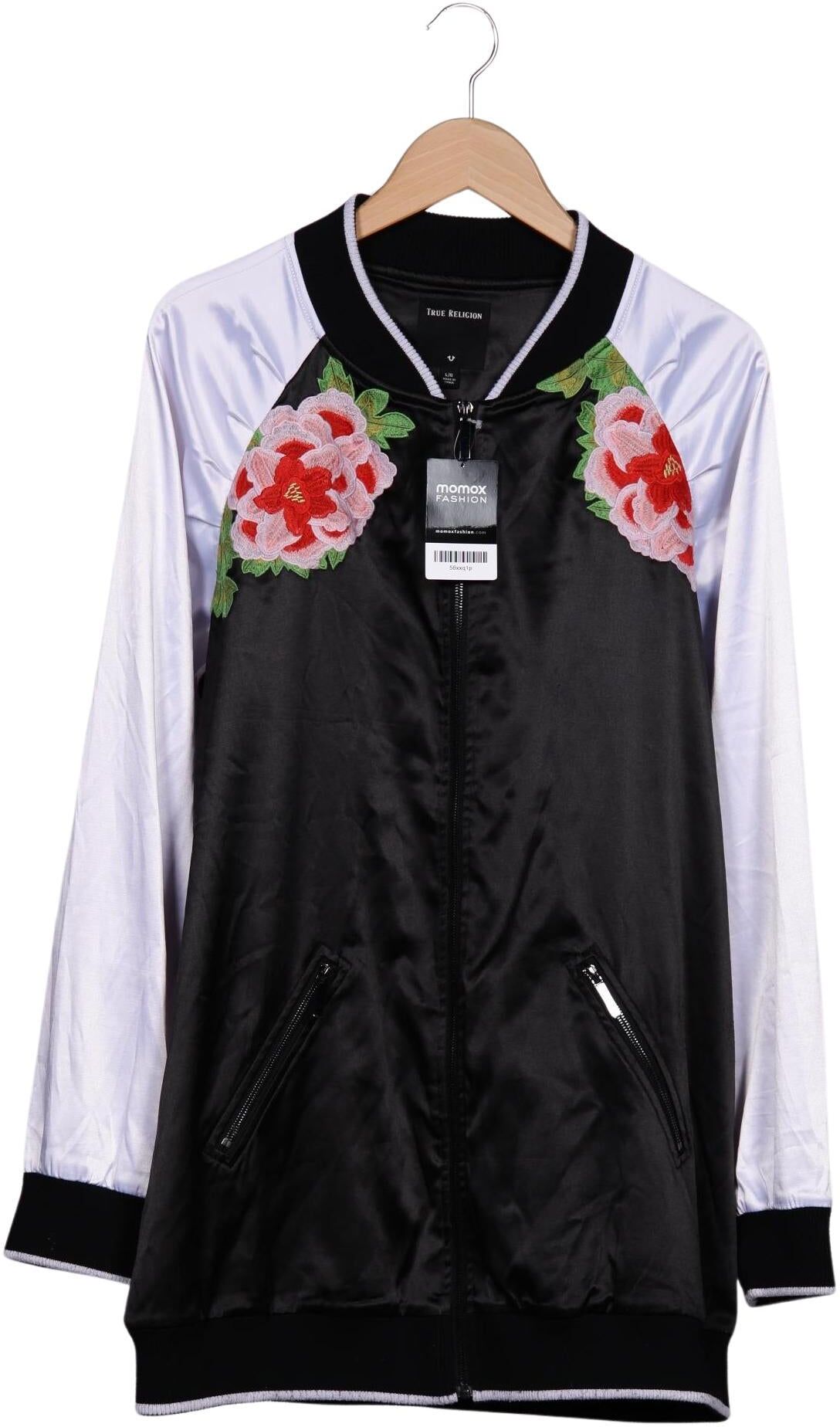 True Religion Damen Sweater, Mehrfarbig, Gr. L, Synthetik / Elasthan / Viskose - Second Hand