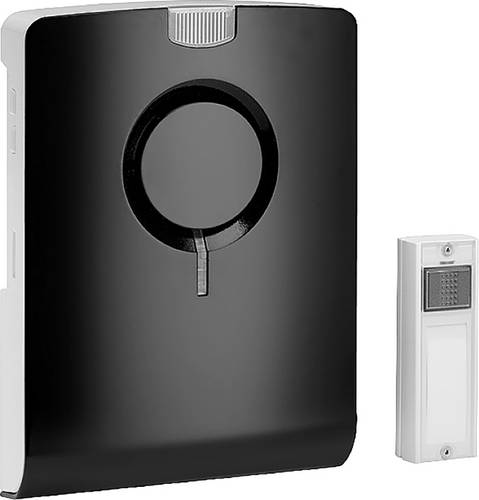 Grothe 43550 Funkgong Komplett-Set mit Blitzlicht