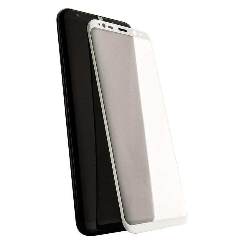 X-Doria Armor 3D Glass - 9H Schutzglas für Samsung Galaxy S8+ (weisser Rahmen) (1 Stk., Samsung Galaxy S8+) (33377809)