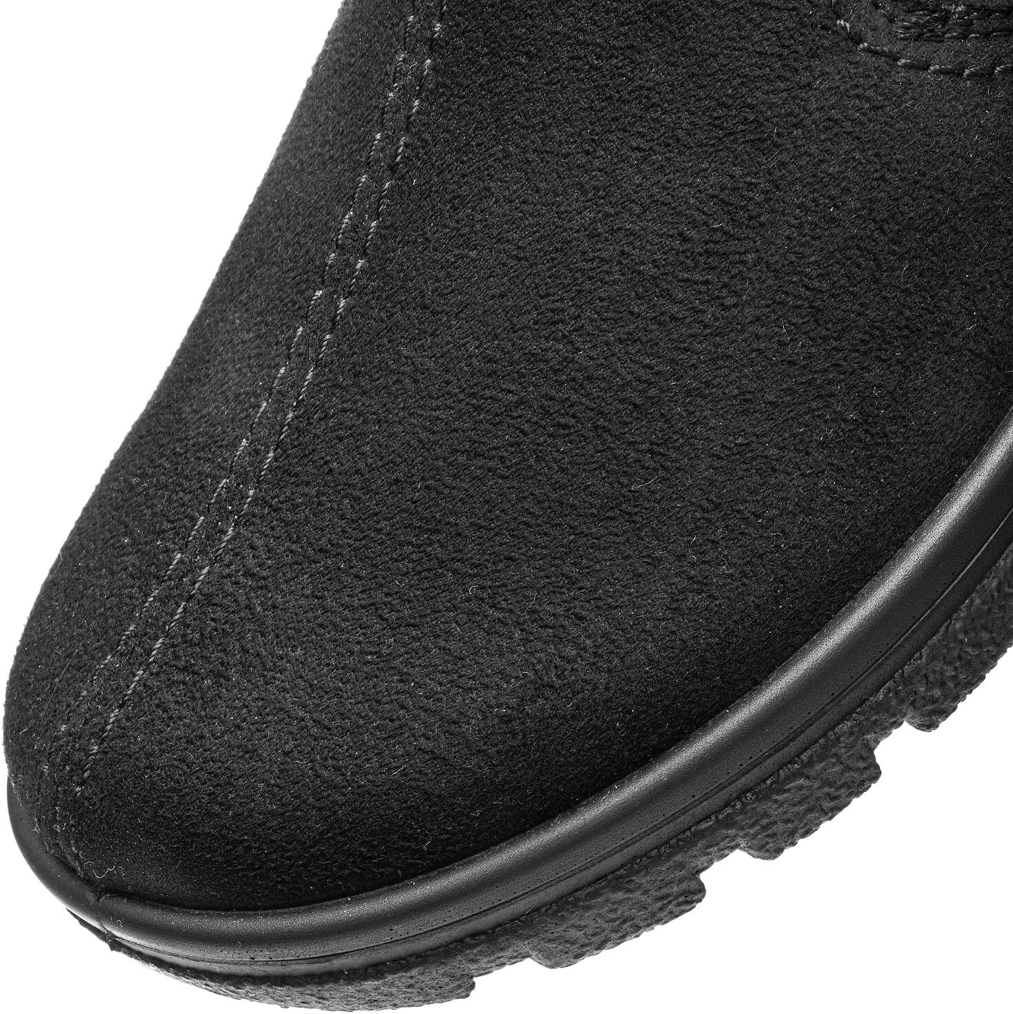 Slipper ARA "SAAS FEE", Damen, Gr. 4 (37), atmungsaktiv, schwarz, Textil, unifarben, Schuhe Slipper, Freizeitschuh, Trekkingschuh mit Gore-Tex, G-Weite