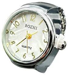 ModernMart Adjustable Ring Watch Quartz Couple Timepiece Stylish Finger Watch For Men Women d
