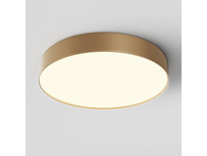 Plafonnier LED Zon Ø 40cm Doré/Doré Matériau : Métal Surface en métal : Laqué Type de métal : Aluminium LED Module LED