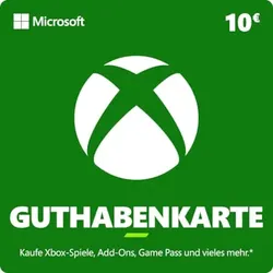 Xbox Guthabenkarte 10 EUR