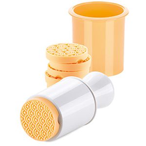 Tescoma Ausstechformen DELICIA Keks-Stempel, Set, Classic, aus Kunststoff / Silikon, verschiedene Motive, 6-teilig