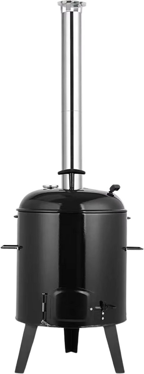 Bolt Edge Hongaarse goulash ketel met deksel en driepoot - 21L - Charcoal