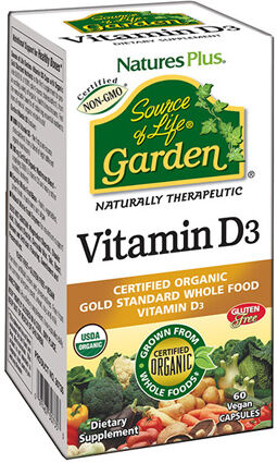 Natures Plus Source Of Life Garden Vit D3