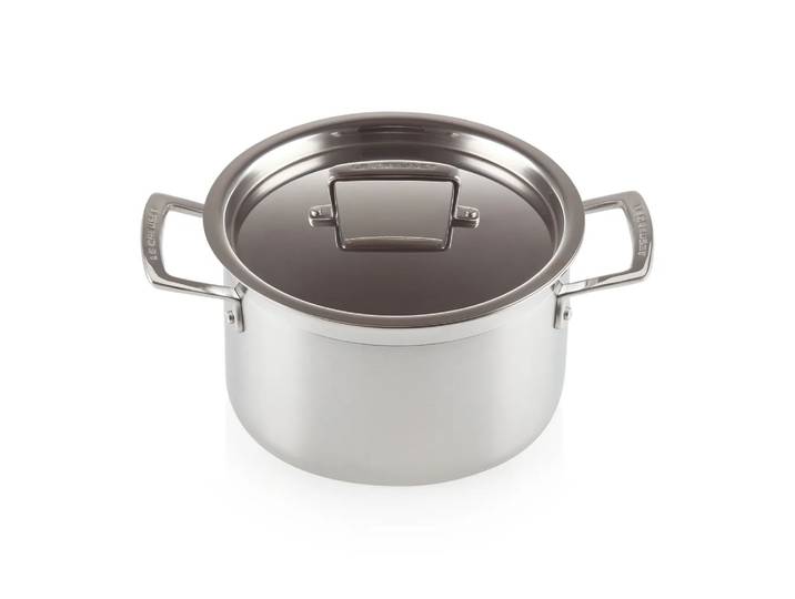 Le Creuset Le Creuset 3-lagiger Topf mit Deckel 4 l