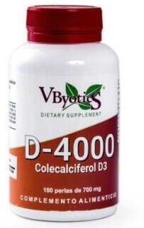 Vbyotics Vitamin D3 4000Ui 180 Pearls