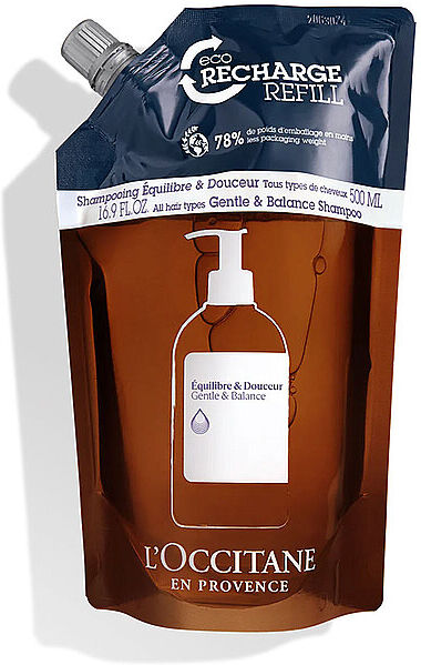 L'OCCITANE Gentle & Balance Shampoo Nachfüllpackung 500ml W
