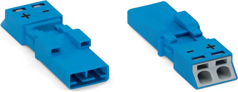 WAGO stekker 2-polig type A blauw 890-1112
