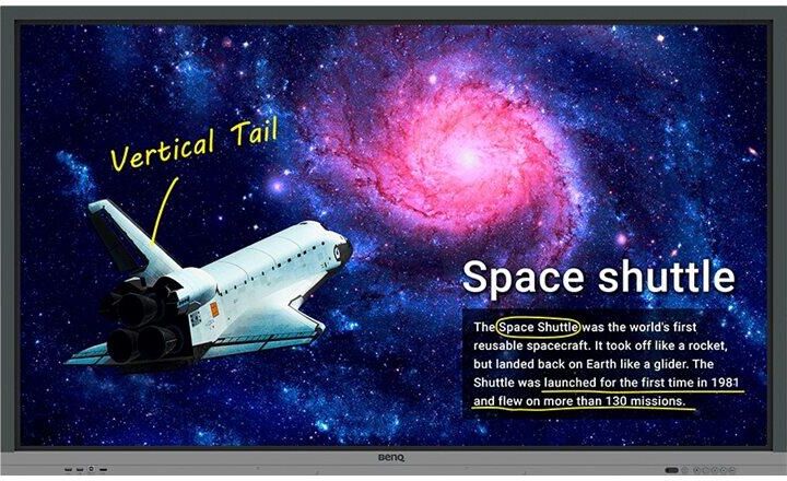 BenQ Education RE6501 4K Interativo 65"