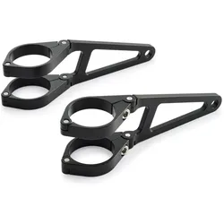Daytona, Motorrad Zubehör, Scheinwerferhalterung, Durchmesser 43 mm, lang.