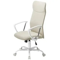 Bürostuhl   ¦ beige ¦ Maße (cm): B: 64 H: 120