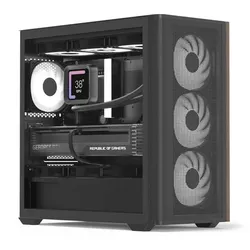 AeroCool PC Gehäuse D301A Mini-Tower Schwarz