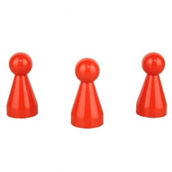 Halmakegel.com Halmakegel - Pöppel - orange - KS - 20 x 40 mm 241474