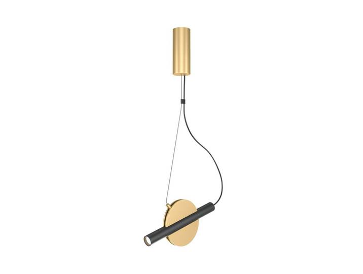 Pendelleuchte Enigma Messingfarben max. 5 Watt