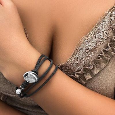 Retro Mode Mode Personalisierte Böhmische Leder Armband Schmuck Schwarz / Braun Für Täglich Geschenk Ferien
