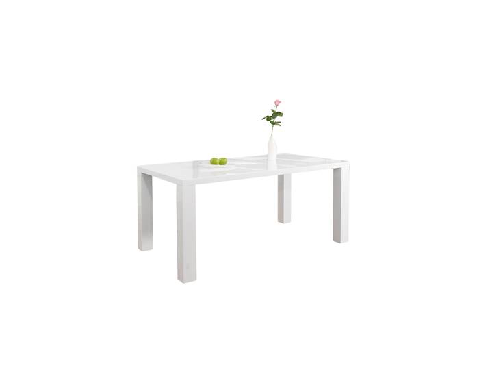 SalesFever Esstisch 160x90x76 cm weiß