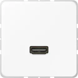 Jung MACD1112WW HDMI, Thermoplast, Serie CD, alpinweiß MA CD 1112 WW