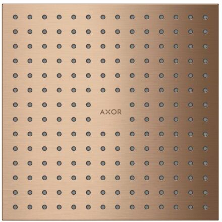 Hansgrohe Axor Kopfbrause 35309310 Decke, UP-Installation, brushed red gold