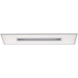 LED Panel, weiß, rechteckig, Cut Out, dimmbar, inkl. Fernbedienung, modern
