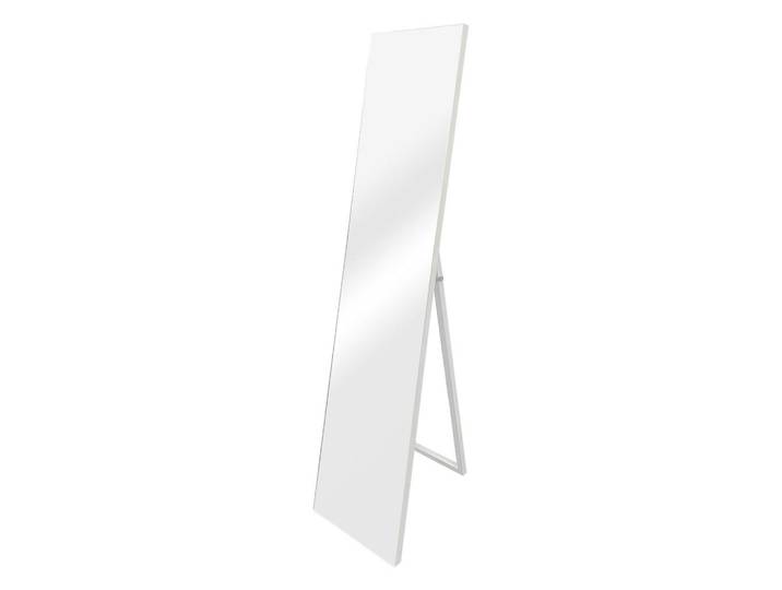 [en.casa] Standspiegel Barletta, Weiß, Glas, Rechteckig, 35x150.6x150 cm, Spiegel, Standspiegel