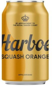 Harboe Squash Orange - 24 x 0,33 L