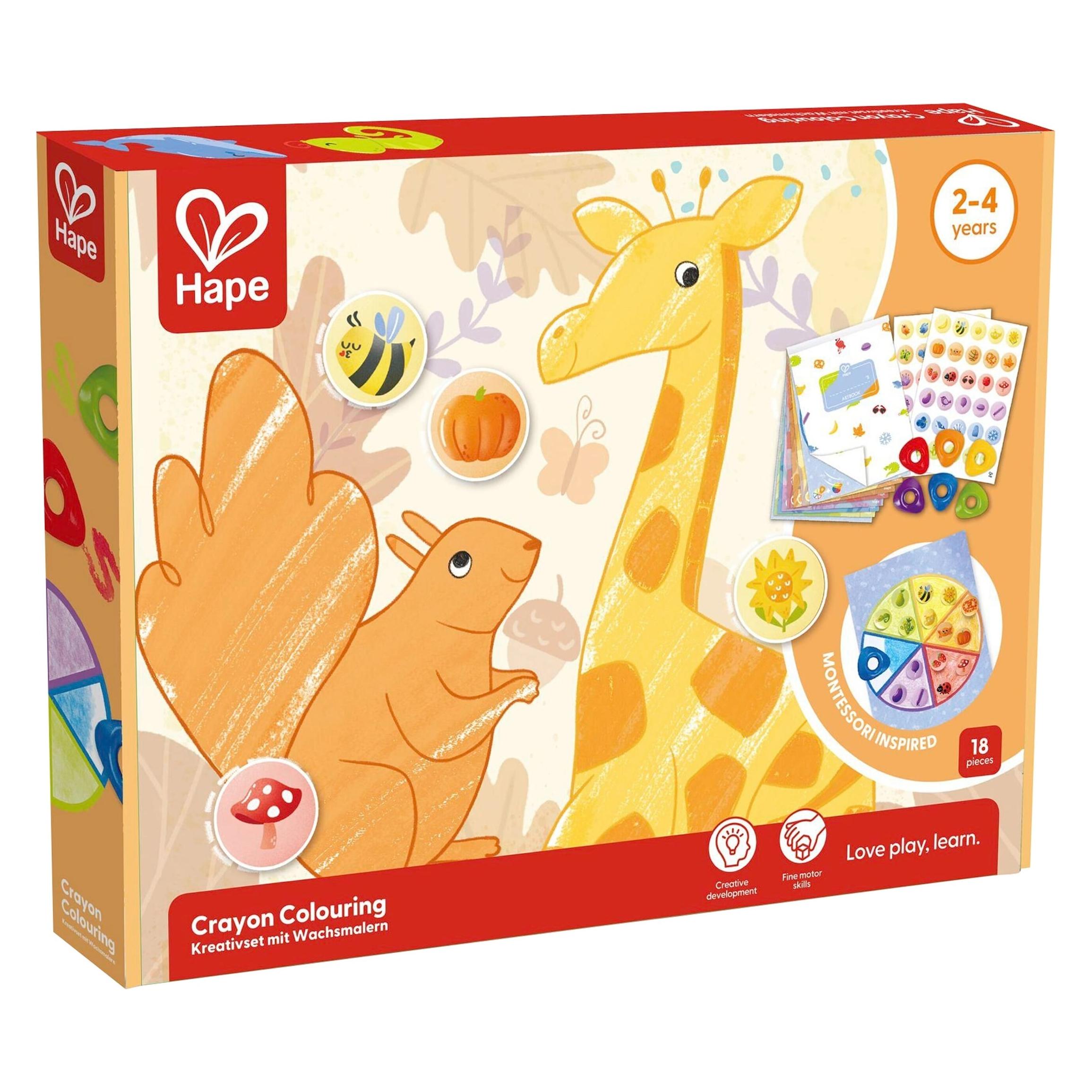 Hape Tots Crayons Colouring (E2004A)