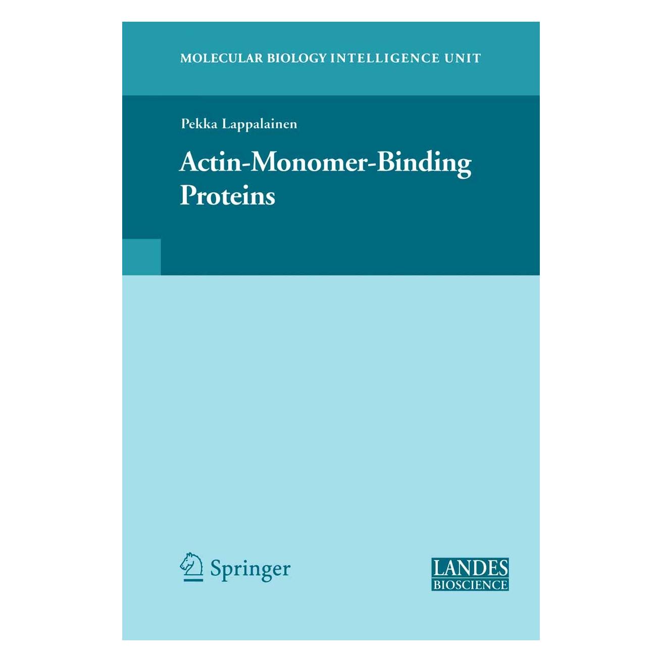 Springer Actin-Monomer-Binding Proteins (Englisch, Hardcover, Pekka Lappalainen) (9780387464053)