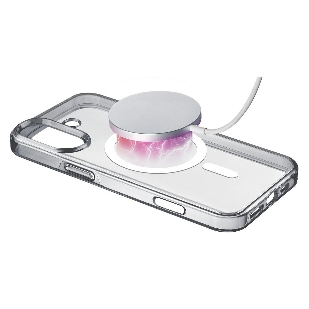 Cellularline Gloss Mag Case (Apple iPhone 16) (GLOSSMAGIPH16T)