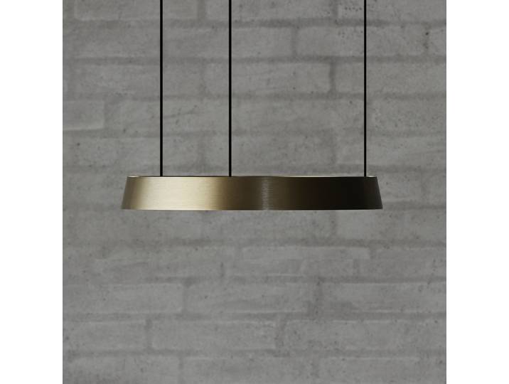 Suspension LED Edge Round en laiton, Ø 40 cm, Smart - Light-Point - Salon / séjour - Design - Aluminium - Multi-ampoules