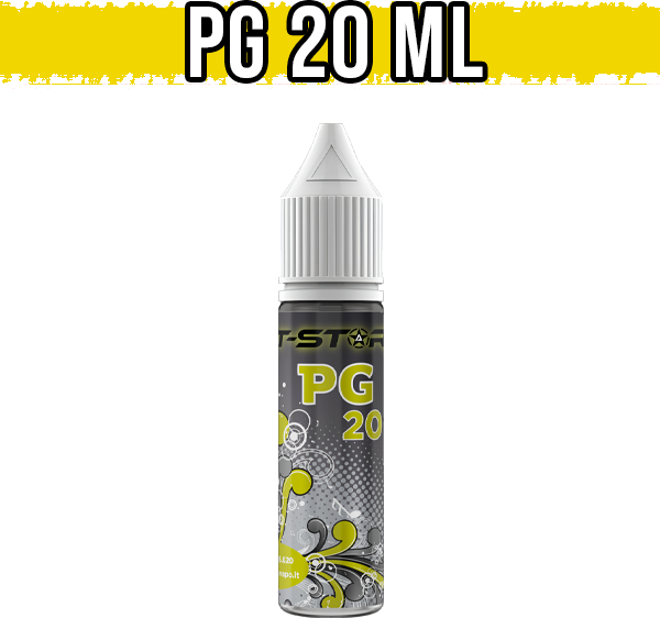 T-Svapo Glicole Propilenico T-Star 20ml Base Full Pg