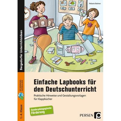 Einfache Lapbooks für den Deutschunterricht, Set von Melanie Bettner, Persen Verlag in der AAP Lehrerwelt GmbH, 978-3-403-20191-5