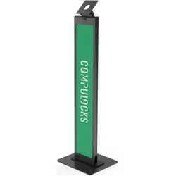 Compulocks Tablet Floor Stand Branded Mount BrandME, Tablet Halterung, Schwarz