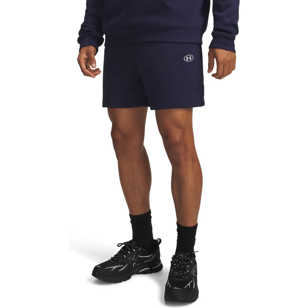 Under Armour Rival Fleece Shorts blue white (410) XS 6013445-410-XS