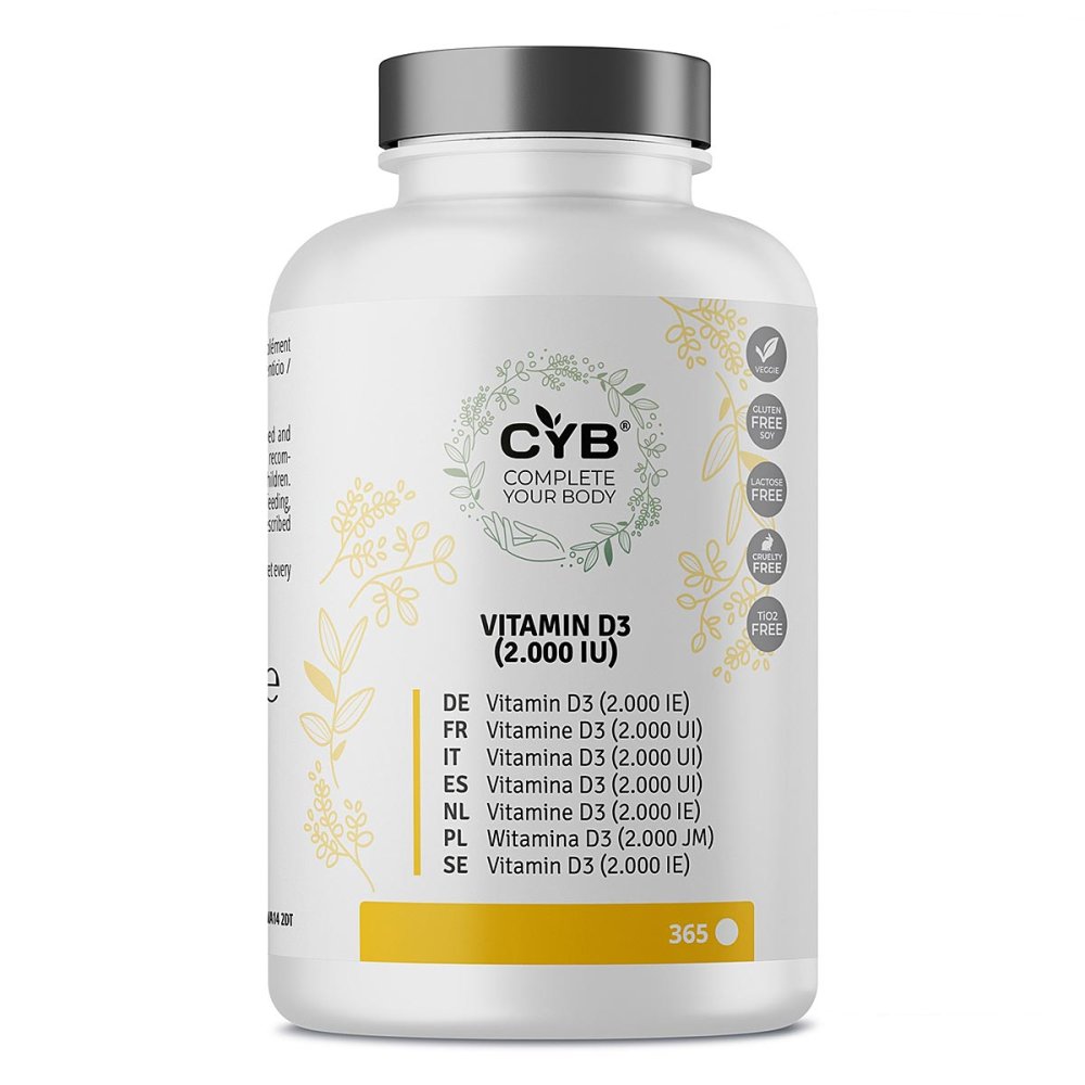 MedGoNET GmbH CYB® Vitamin D3 2000 IE Tabletten 18492506