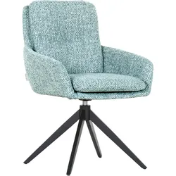 Gutmann Factory OLMO Drehsessel Blau meliert