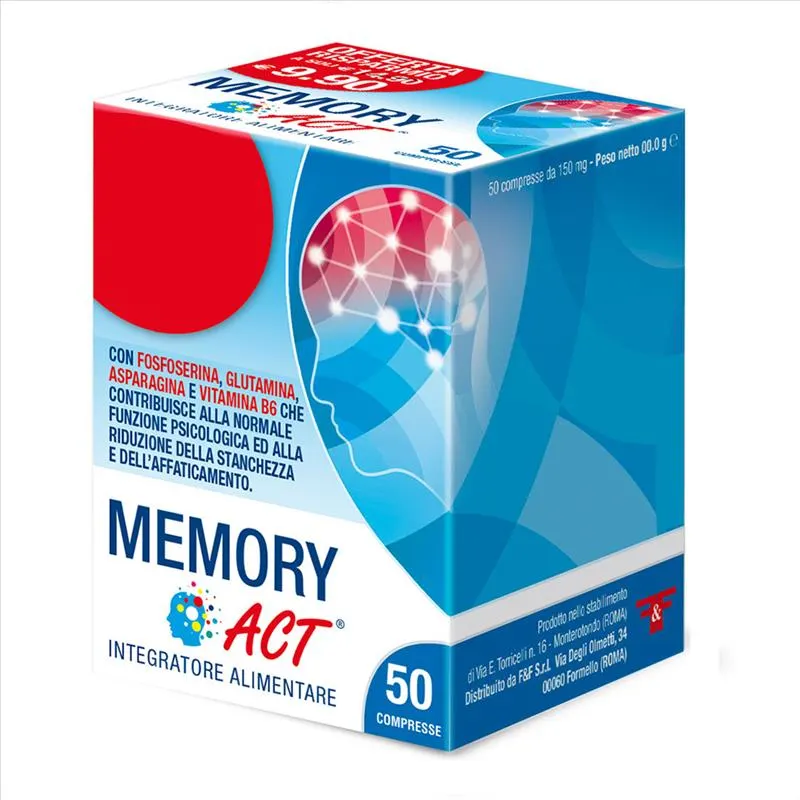 F&F Srl Memory Act, 50 Compresse