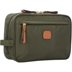 Brics X-Bag Kulturbeutel 21 cm, Necessaire, Grün, Schwarz