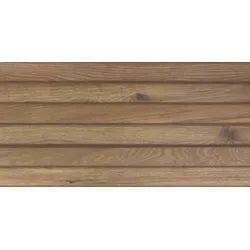 Rako Base Wandfliese braun 30x60 cm Relief WR1VK434.1