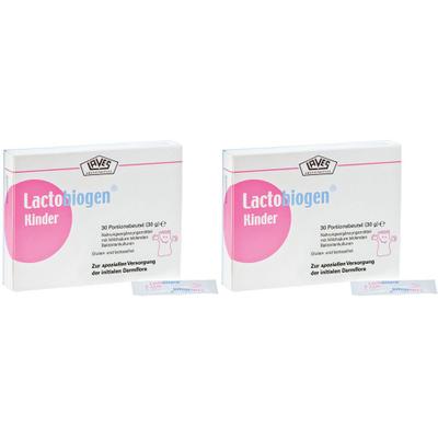 2x Lactobiogen Kinder Beutel 2x30 St