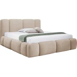 POLSTERBETT Bianco Boucle