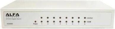 ALFA Network 5-poorts mini-metal gigabit switch voor hoge netwerkprestaties