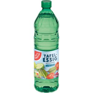 Gut&Günstig Tafelessig aus Branntwein, 5% Säure, in der Flasche, 1 Liter