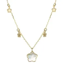 GOLDRAUSCH Perlmutt-Collier Länge 50cm Gold 375