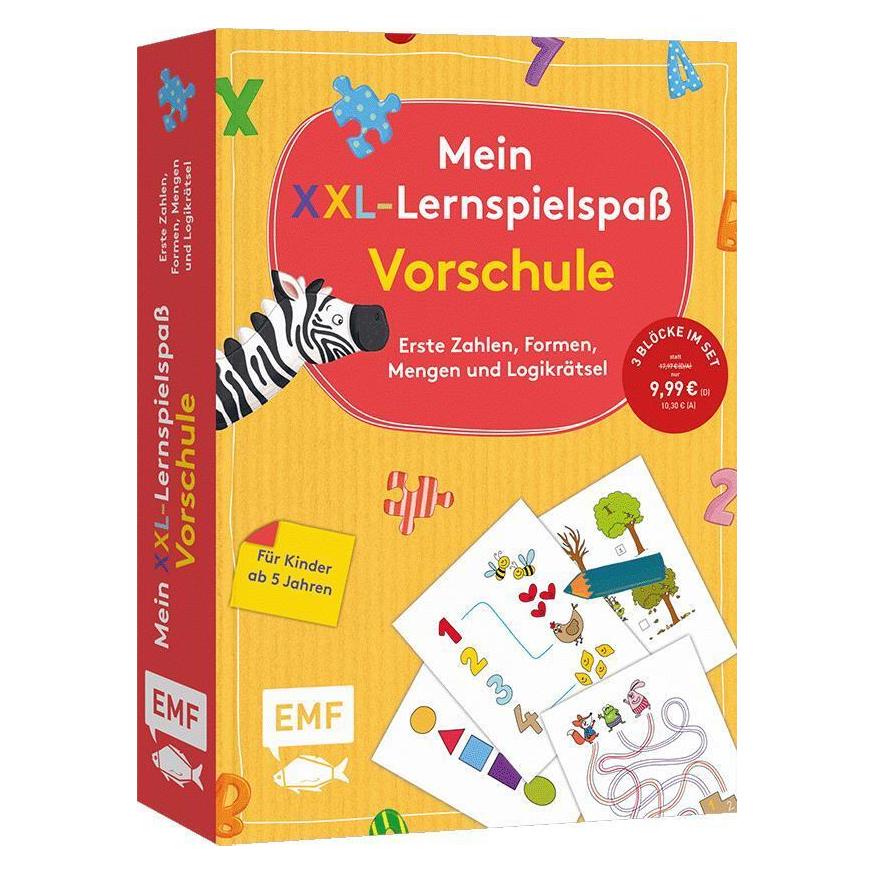 Edition Fischer Mein XXL-Lernspielspass: Vorschule (Deutsch, 5 - 7 Jahre) (69302193)