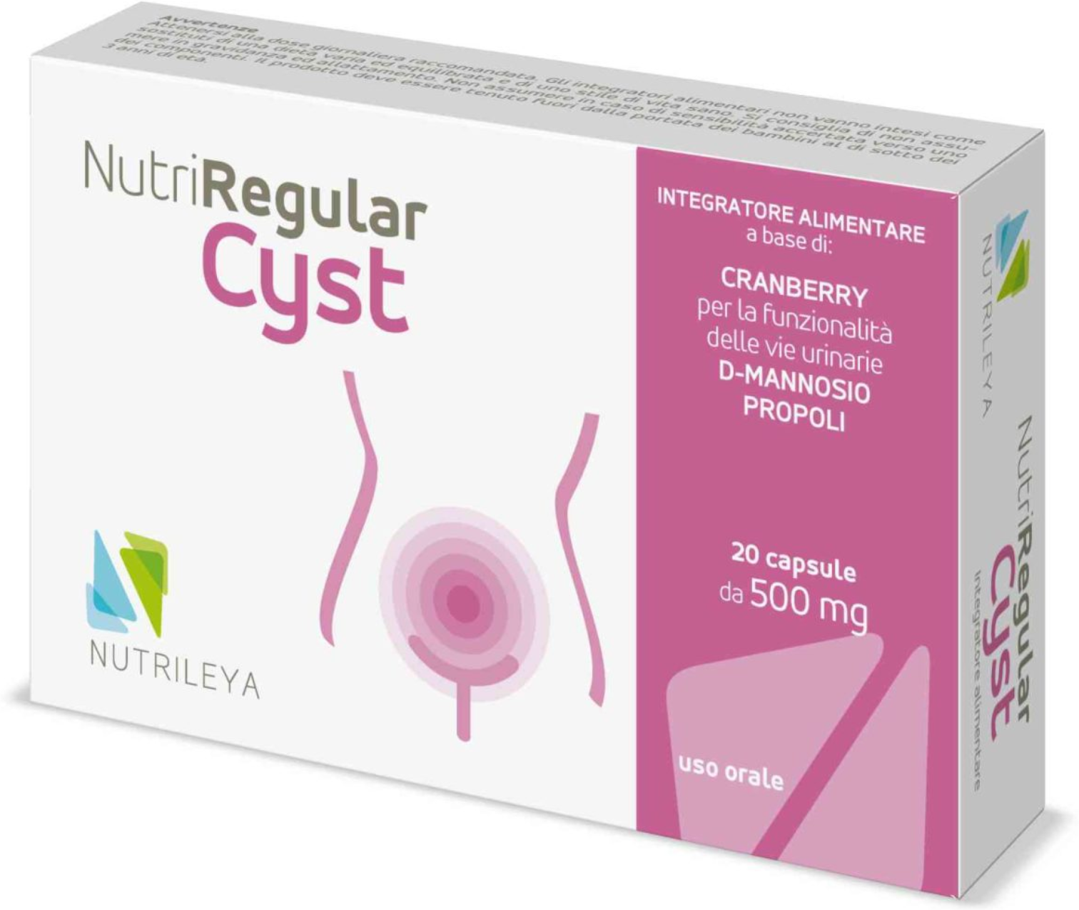 NUTRILEYA Nutriregular Cyst 20 Capsule 