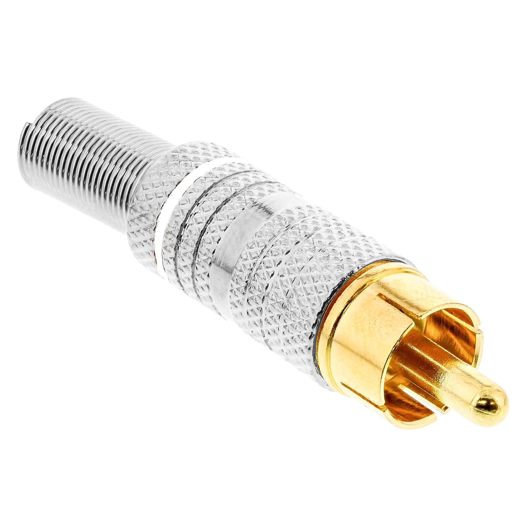 InLine Cinchstecker Lötversion (99110N)