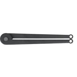 KS Tools 150.3207 Zweilochmutterndreher, verstellbar, 215 mm