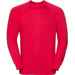 Russell Unisex Raglan Sweater Sweatshirt R-762M-0 classic red L